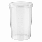 Банка с завинчивающейся крышкой Твист 1,5 л (бесцветный)