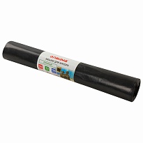 Мешки для мусора 240 л, черные, в рулоне 10 шт., ПВД 50 мкм, 1400х900 мм, LAIMA, 605337 в Арзамасе