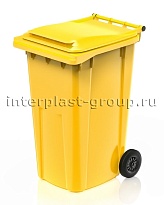 Контейнер для мусора 240 л желтый облегченный 240 желтый в Арзамасе