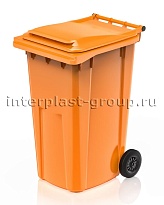 Контейнер для мусора 240 л оранжевый облегченный 240 оранжевый в Арзамасе