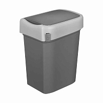 Контейнер для мусора Smart Bin 10 л (серый) 10 серый в Арзамасе