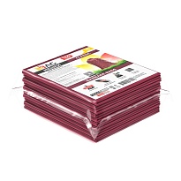Мешки для мусора 160 л, бордовые, в пачке 10 шт., ПВД, 40 мкм, 900х1100 мм, i-Bag в Арзамасе